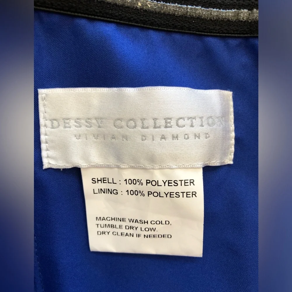Alfred Sung Women's Strapless Satin Gown,sz 14R,New, Cobalt blue - Picture 7 of 7